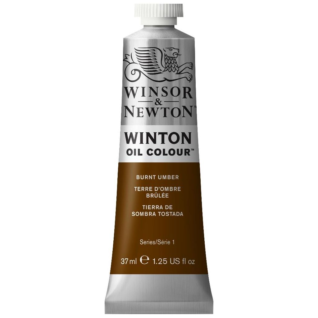 Winton Oil Colour — Burnt Umber (37ml)
